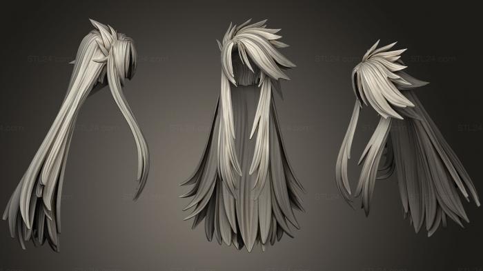 Miscellaneous figurines and statues (Hair 40, STKR_0827) 3D models for cnc
